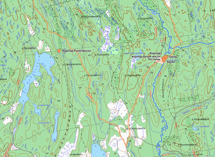 фото: карта вдп